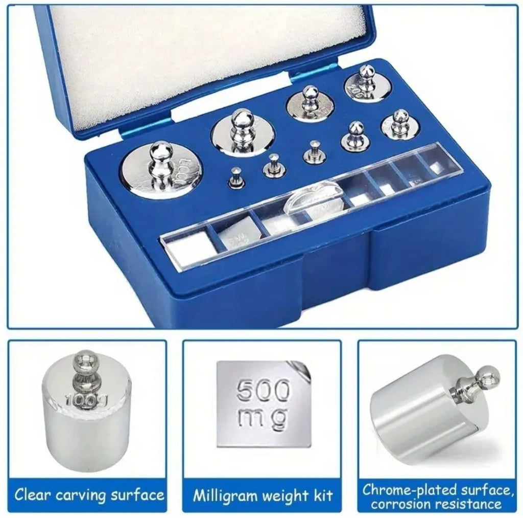Calibration weights set (17Pcs)