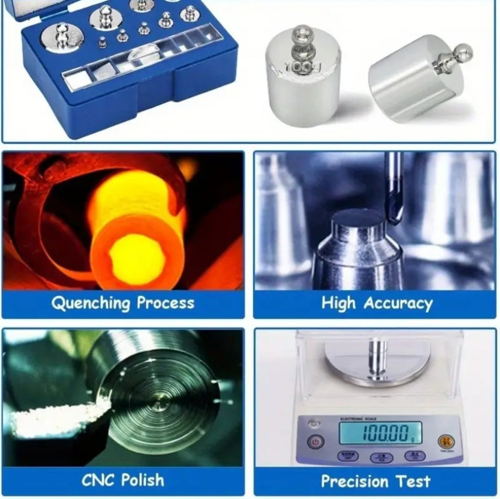 Calibration weights set (17Pcs)